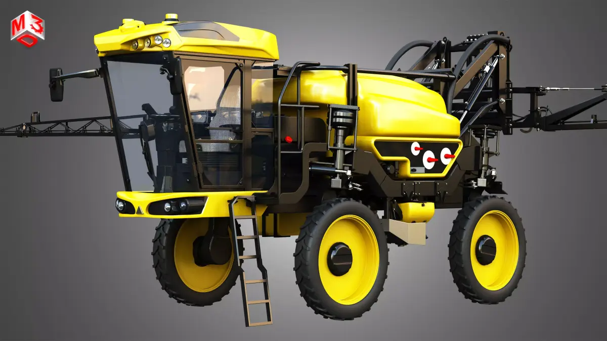 Caffini - Sprayer Rider Vario 3D model