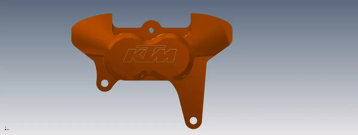 KTM brake caliper Free 3D print model