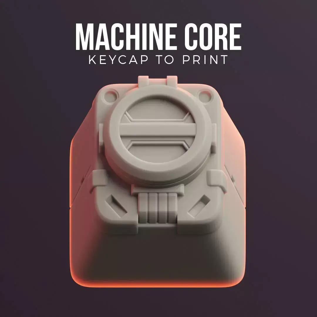 Machine Core - Keycap to Print Free 3D print model