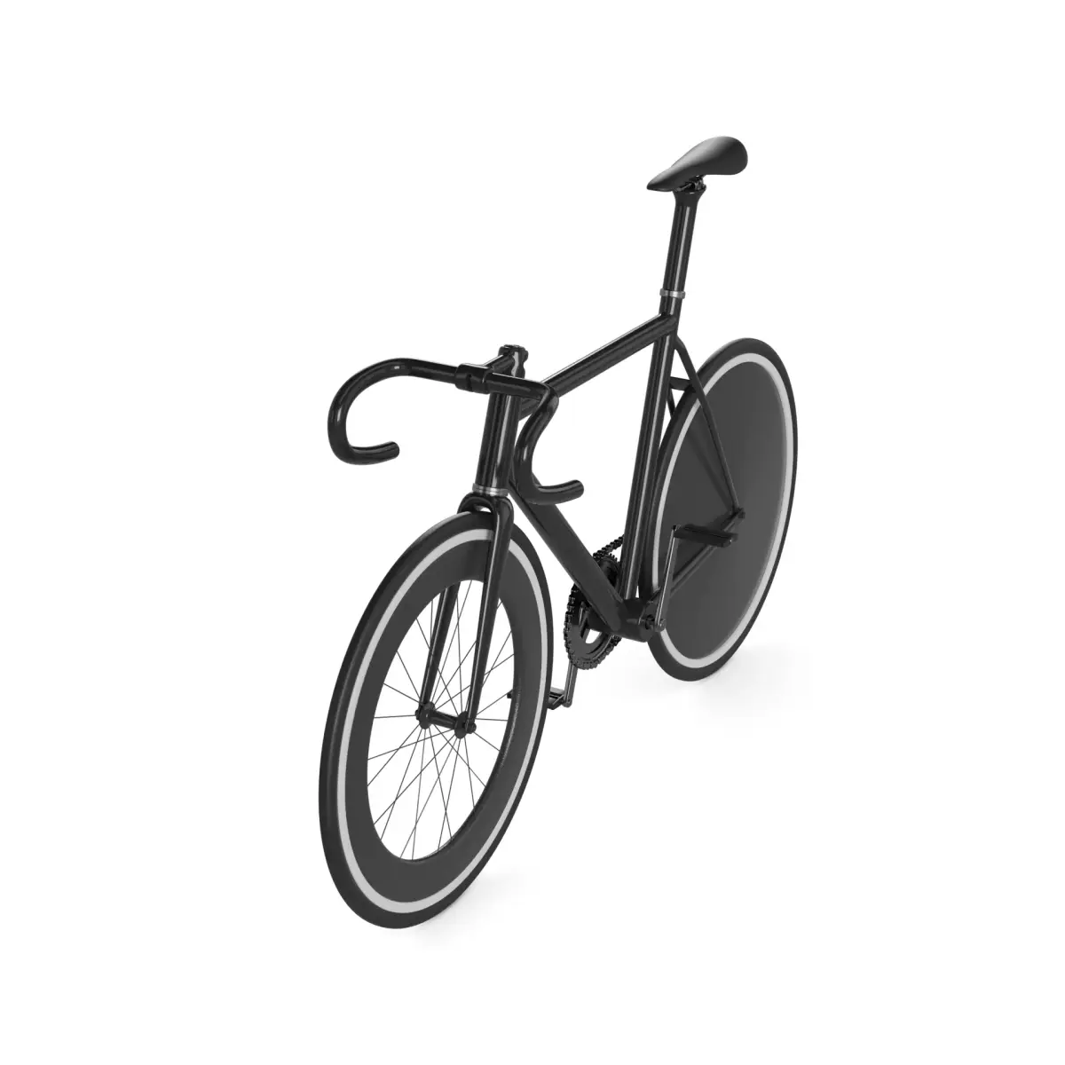Track Bike 3D model get