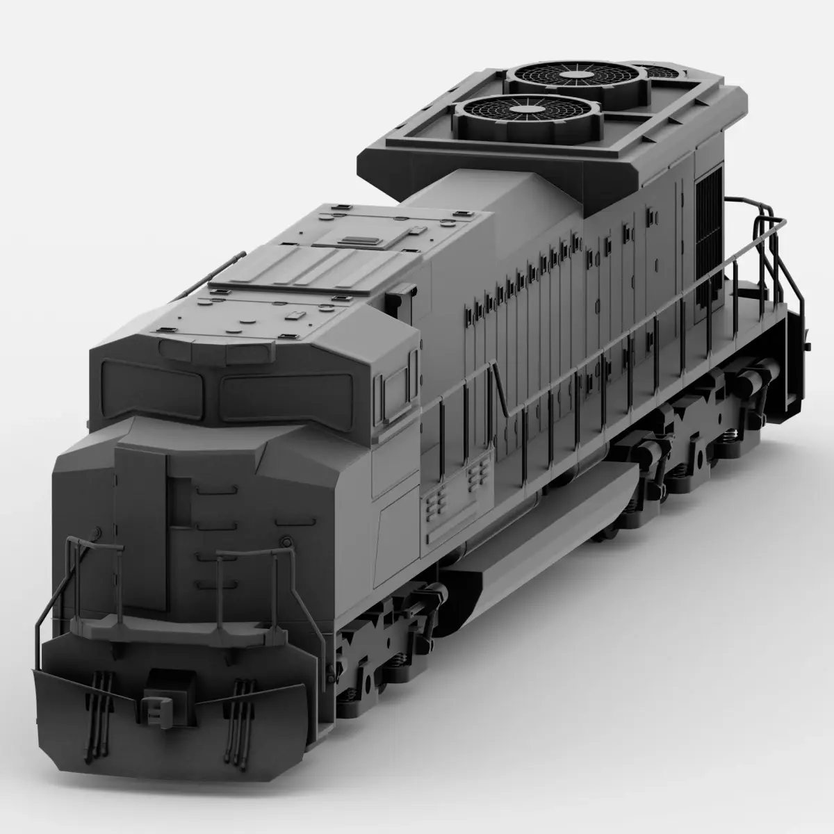 Union Pacific Train  3D model
