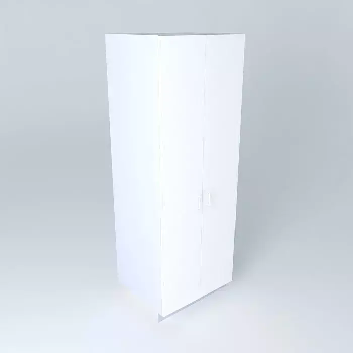 TC2D wardrobe Free 3D model