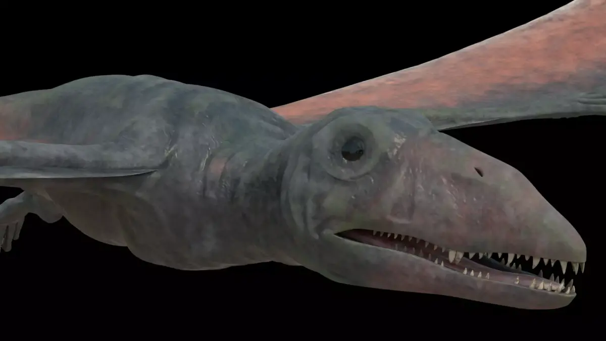 4K Eudimorphodon 3D model