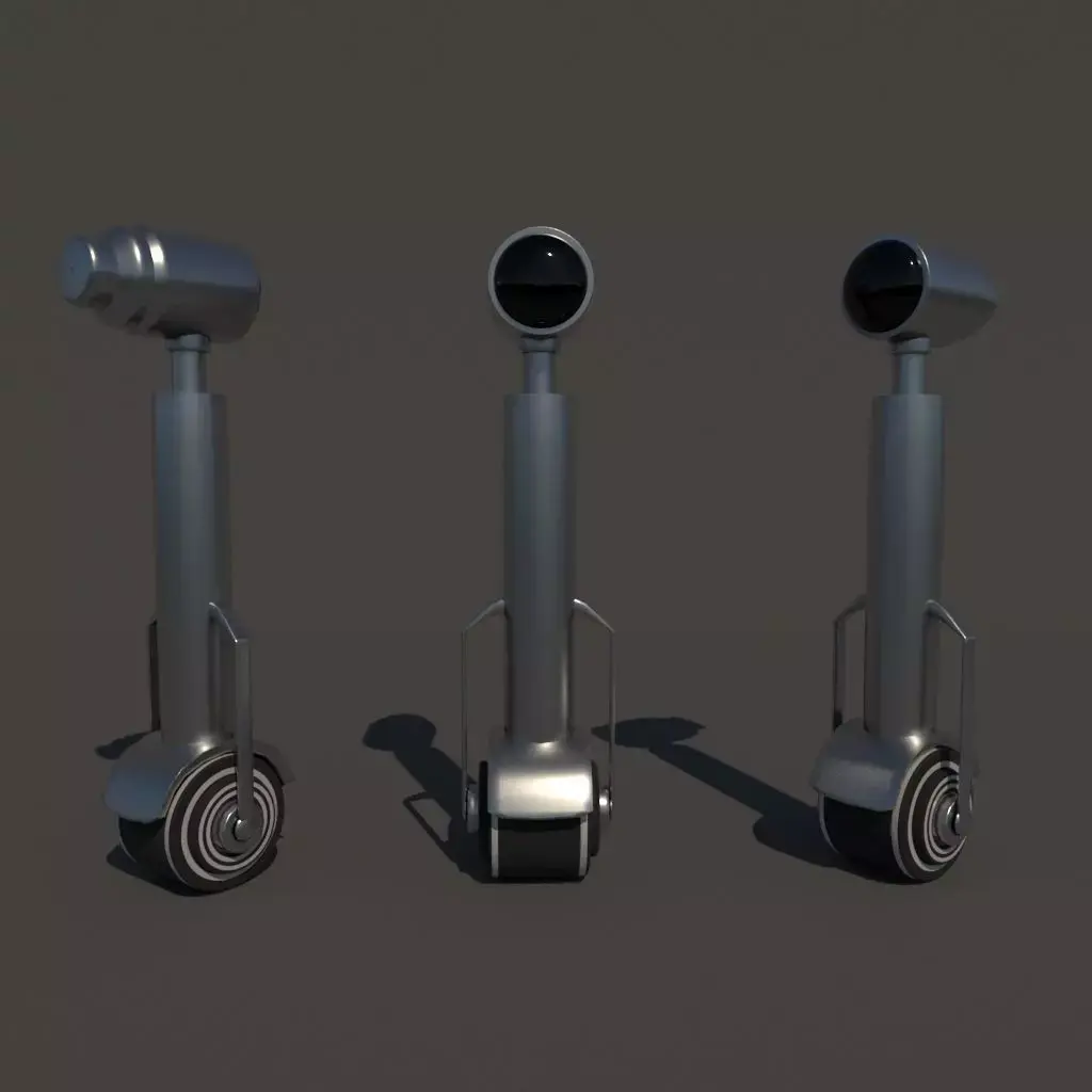 Robox three electric scooters - three electric scooters 3D model
