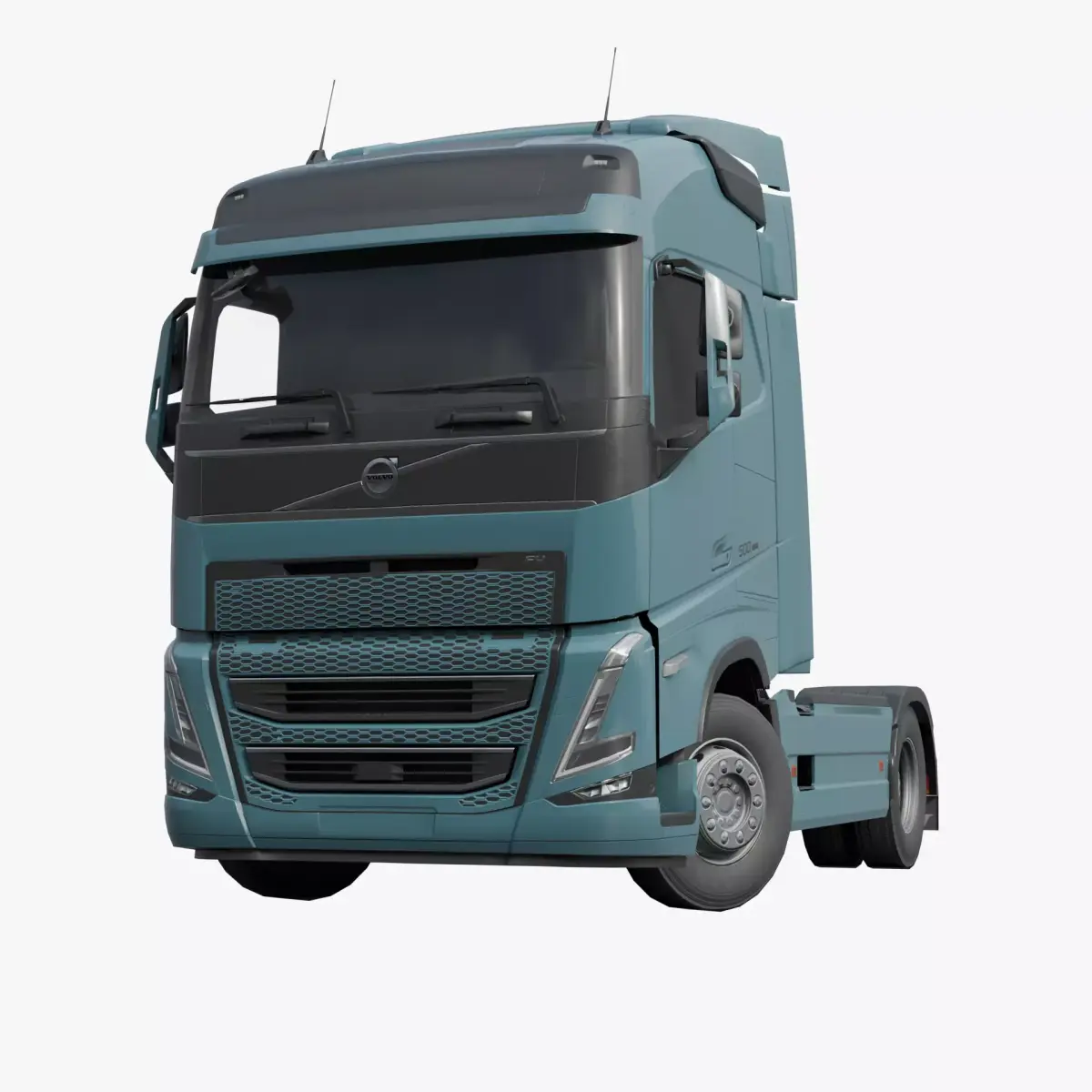 Volvo FH 2022 lowpoly Low-poly 3D model