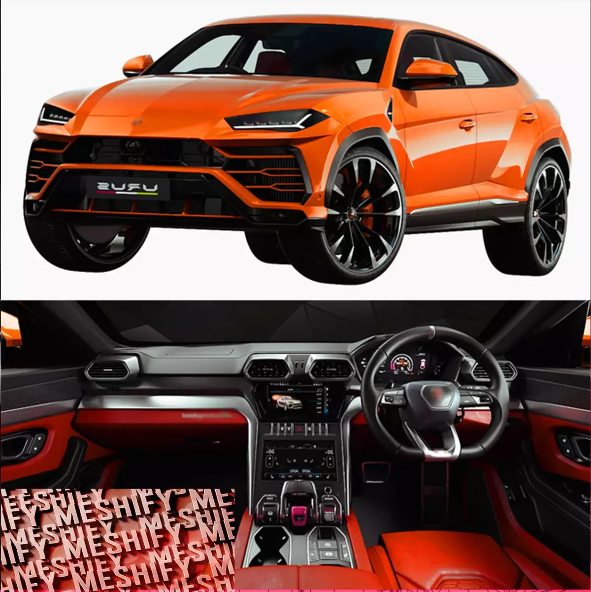 Luxury Performance SUV 3D model