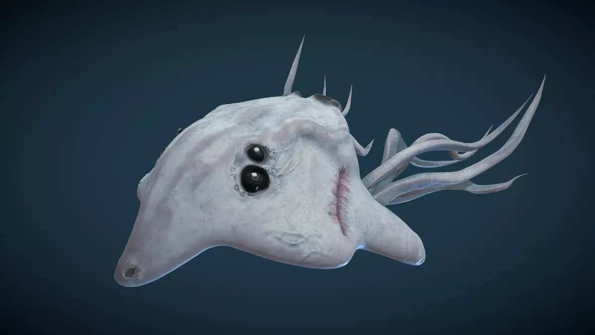 Ancient Deep Sea Creature Low-poly 3D model
