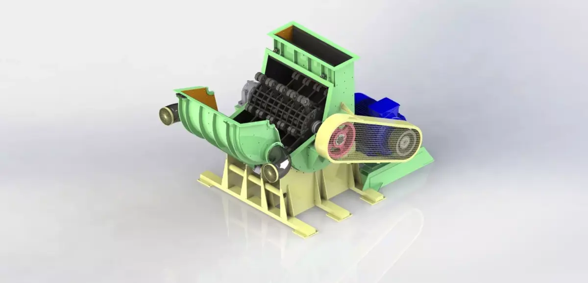 MICRONIZED HAMMER MILL 3D model