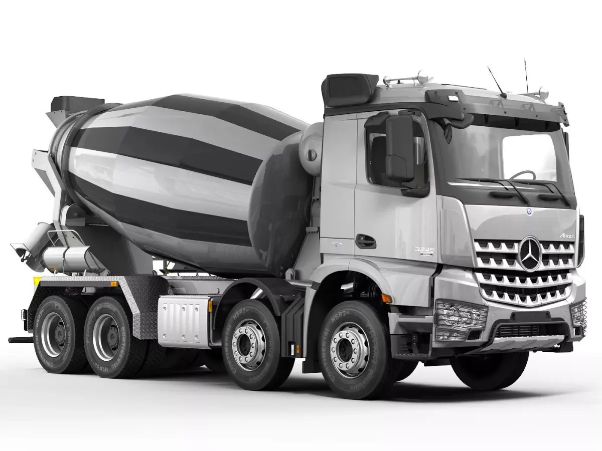 Mercedes Arocs Mixer 3D model
