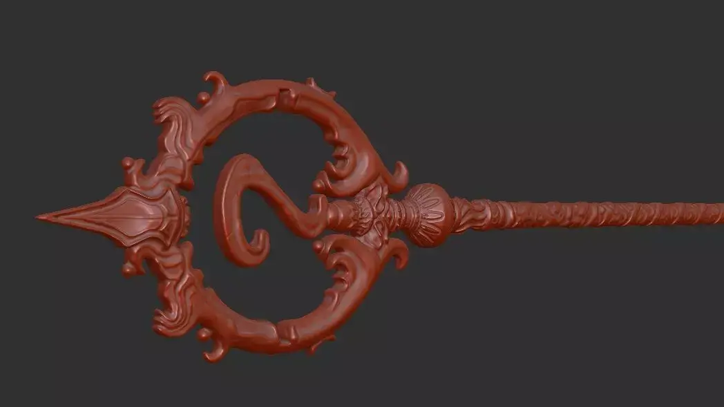 The Riddler Staff From DC 3D STL Model 3D print model