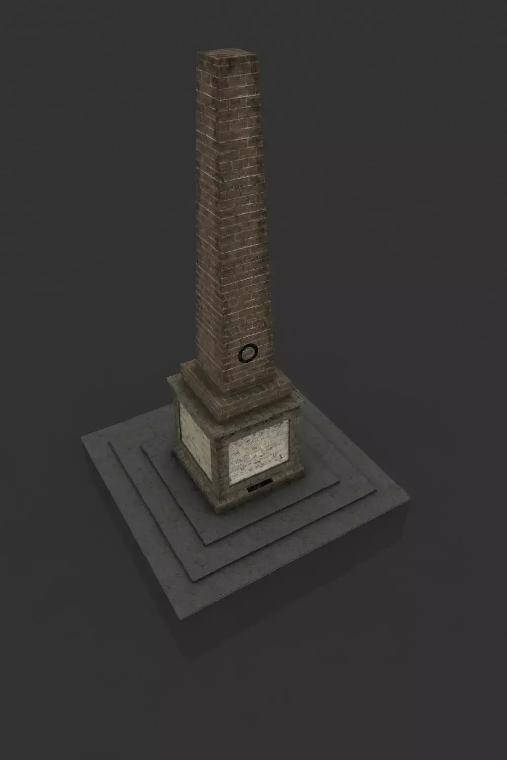 Knockagh Monument Free low-poly 3D model
