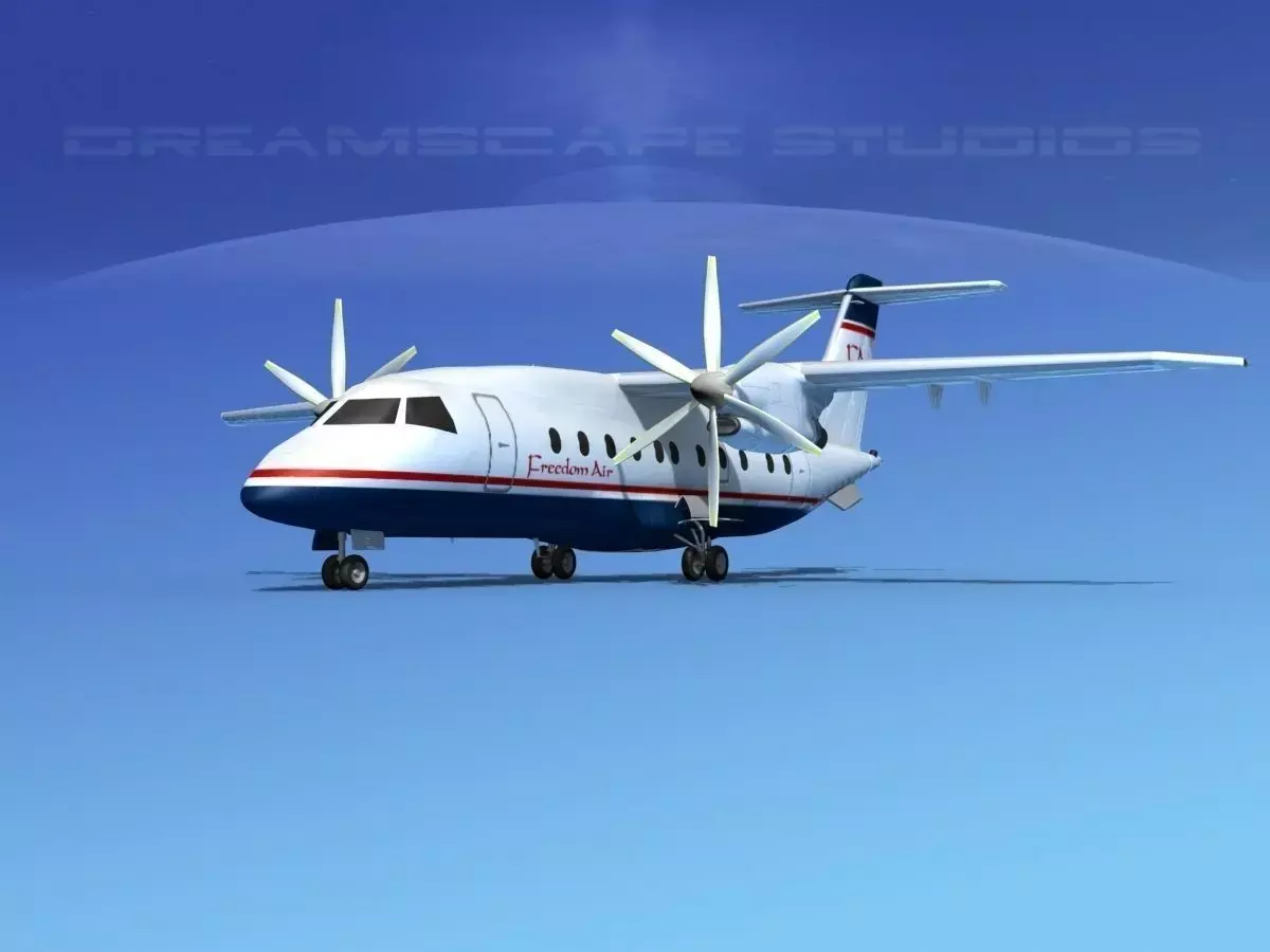 Dornier Do-328-130 Freedom Air 3D model