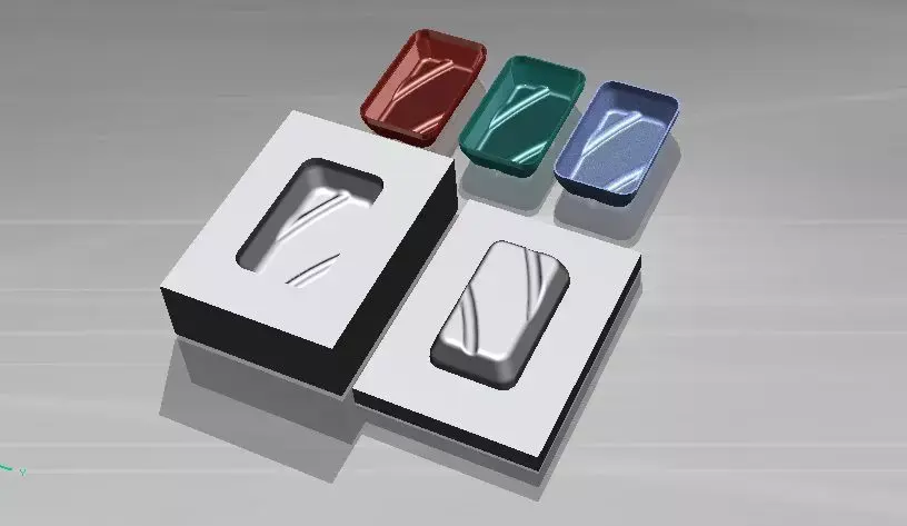 mold design  plastic Core  cavity - by nx6 3D model