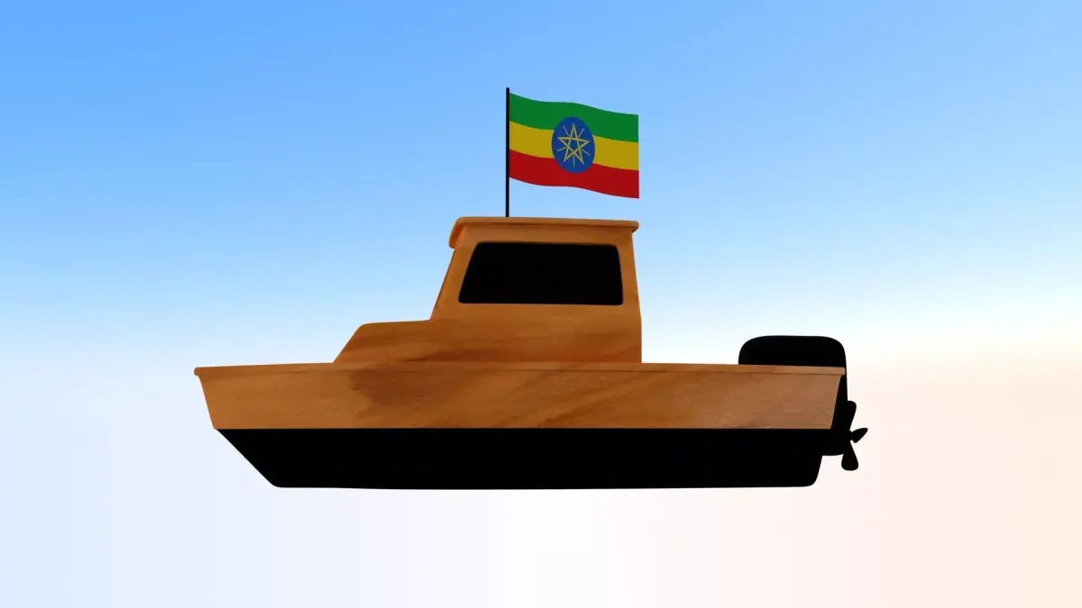 Ethiopia Fishing Boat 3D model