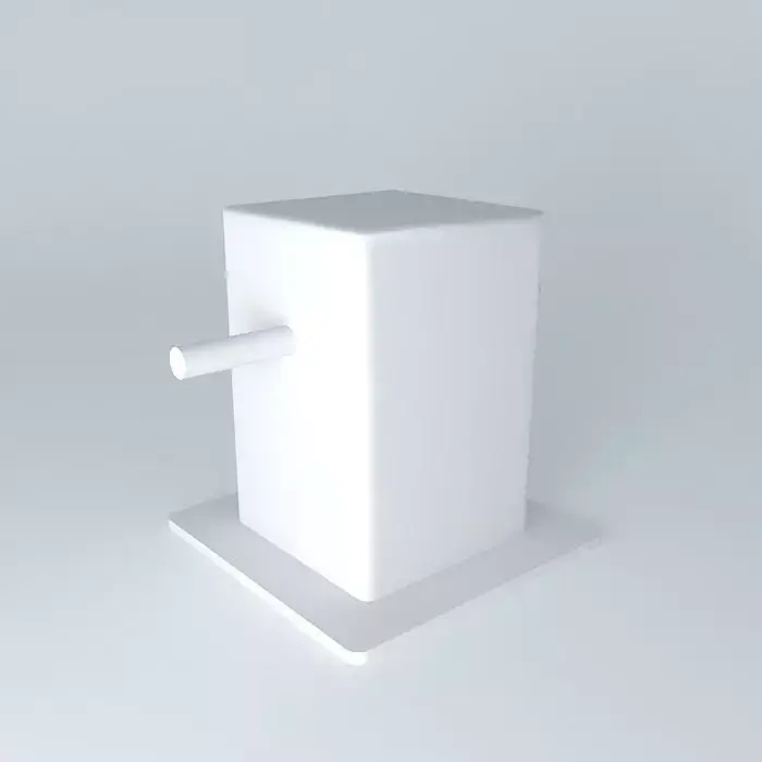 Boat Bollard Free 3D model