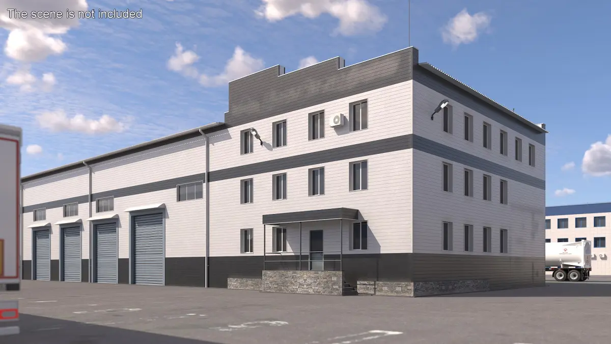 Manufacturing Facility 3D model
