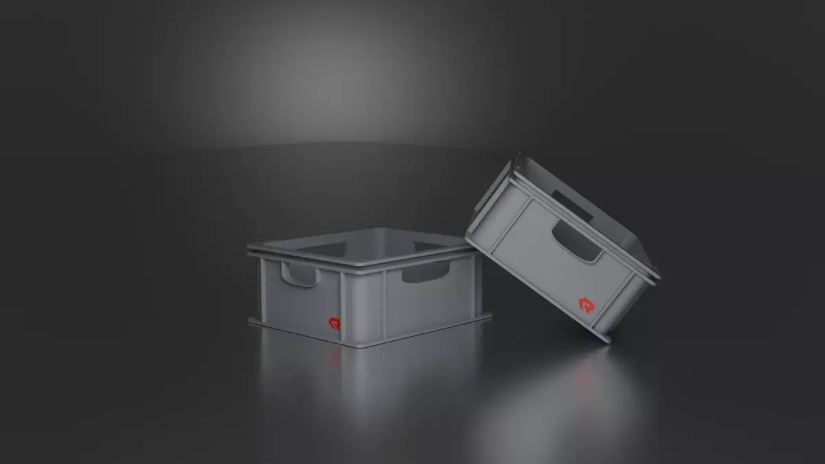 Rosenbauer Tragebox  Low-poly 3D model