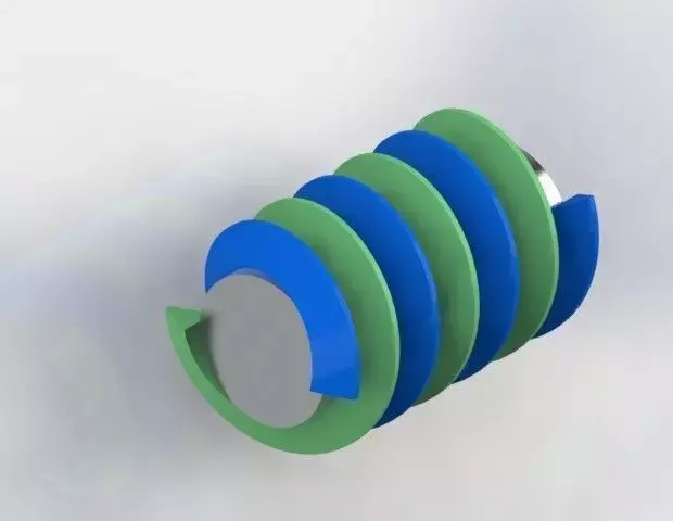 Helix Gear Free 3D model