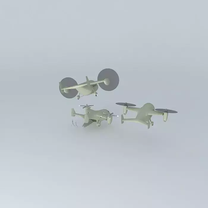 TILT ROTOR Free 3D model