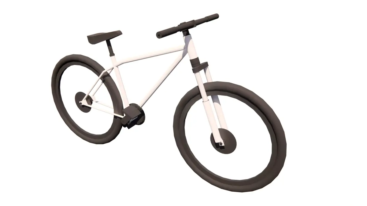 Simple Bike 3D model