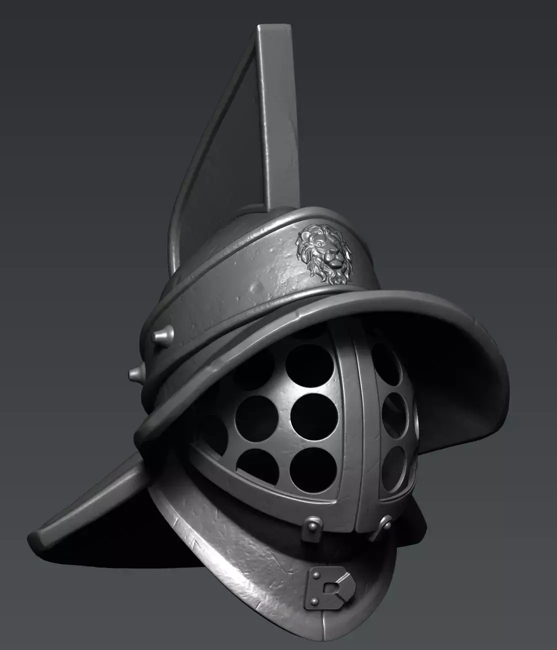 Gladiato Helmet 3D print model