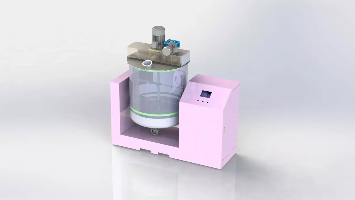 Malaxeur homogenisateur 1000L 3D model