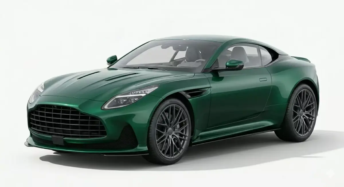  Aston Martin DB12 British Racing Green 3D model