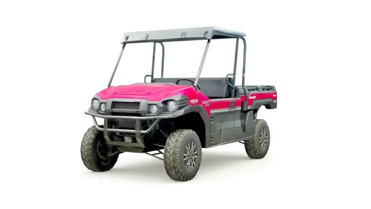 2022 Kawasaki Mule PRO-FX Low-poly 3D model