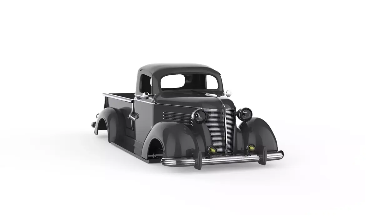 1938 Chevrolet Pickup 3D print model