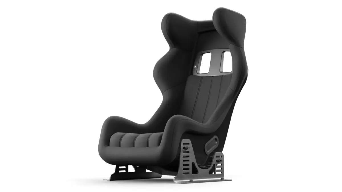 Racing Car Seat Low-poly 3D model