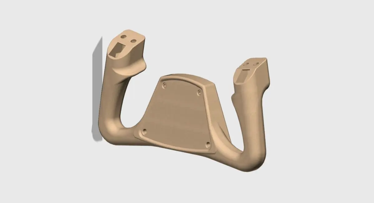 Beechcraft Flight Simulator Yoke Version 2 3D print model