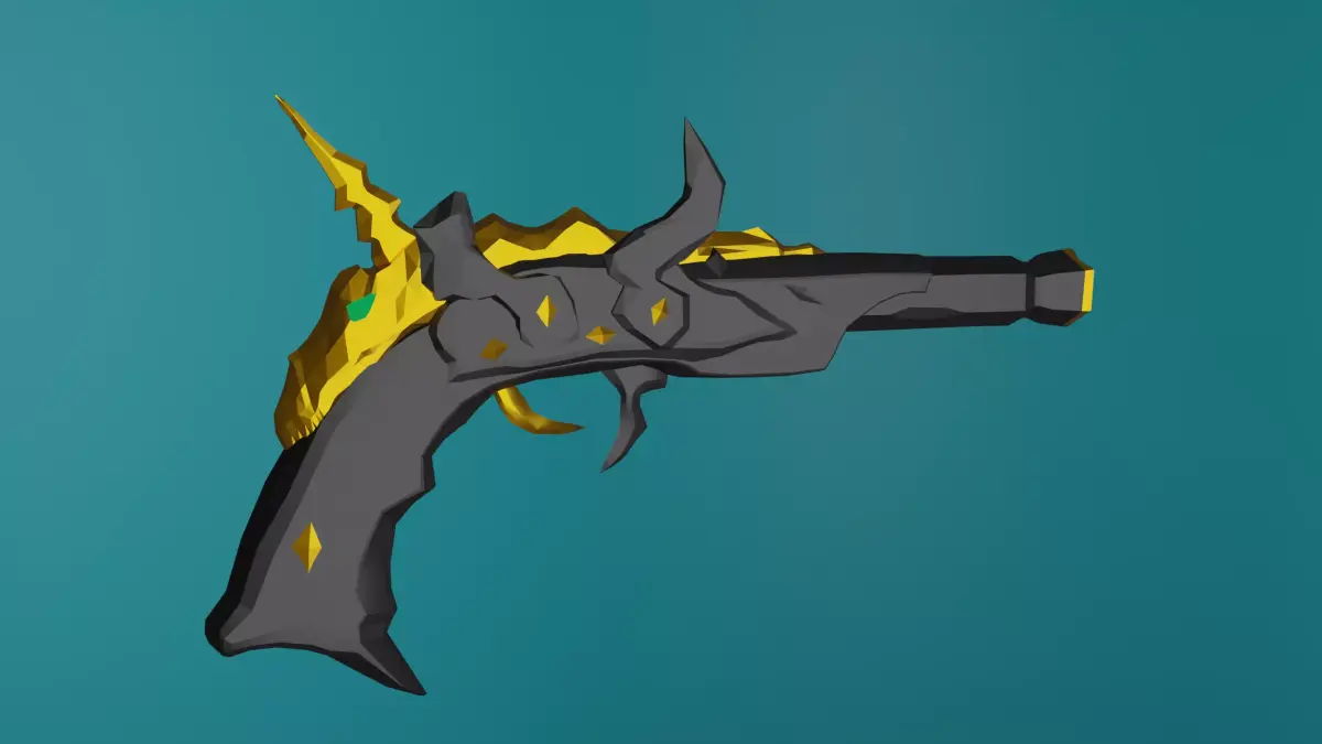 Ferryman Pistol Sea of Thieves Low-poly 3D model
