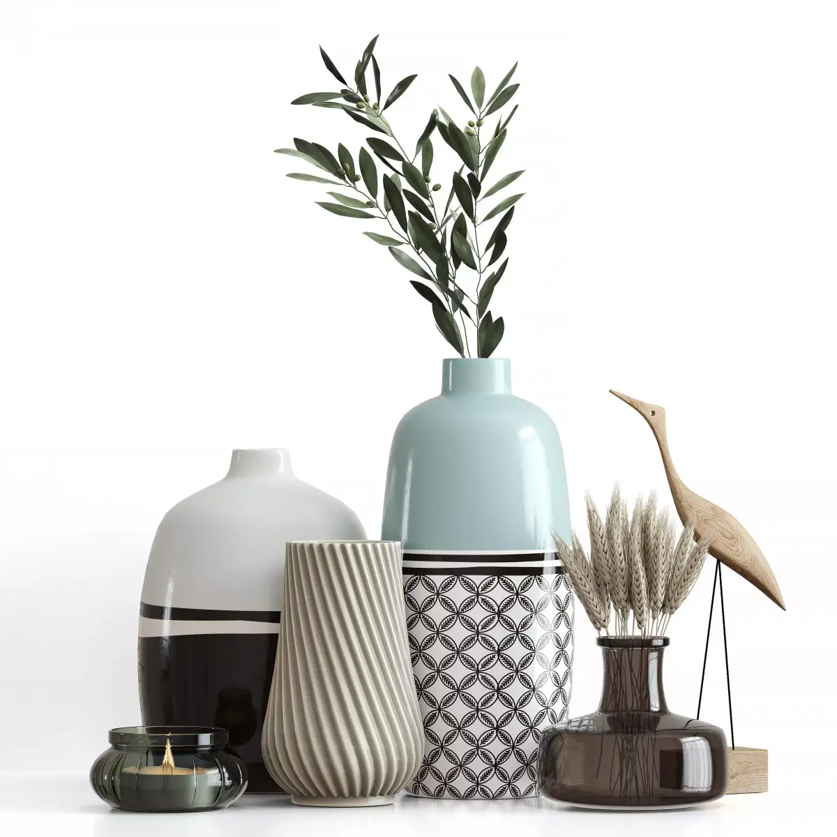 Decorative set 3D model