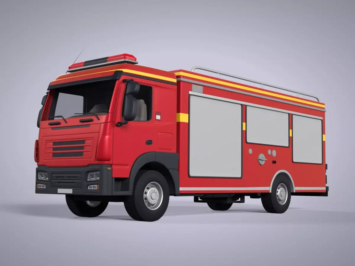 Truck 3D model 3