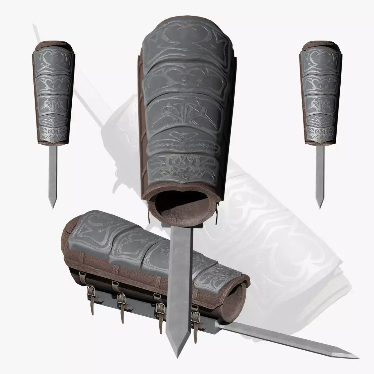 ASN Creed Hidden Blade Altair Low  IbnLaAhadAltairWarrior Free 3D model