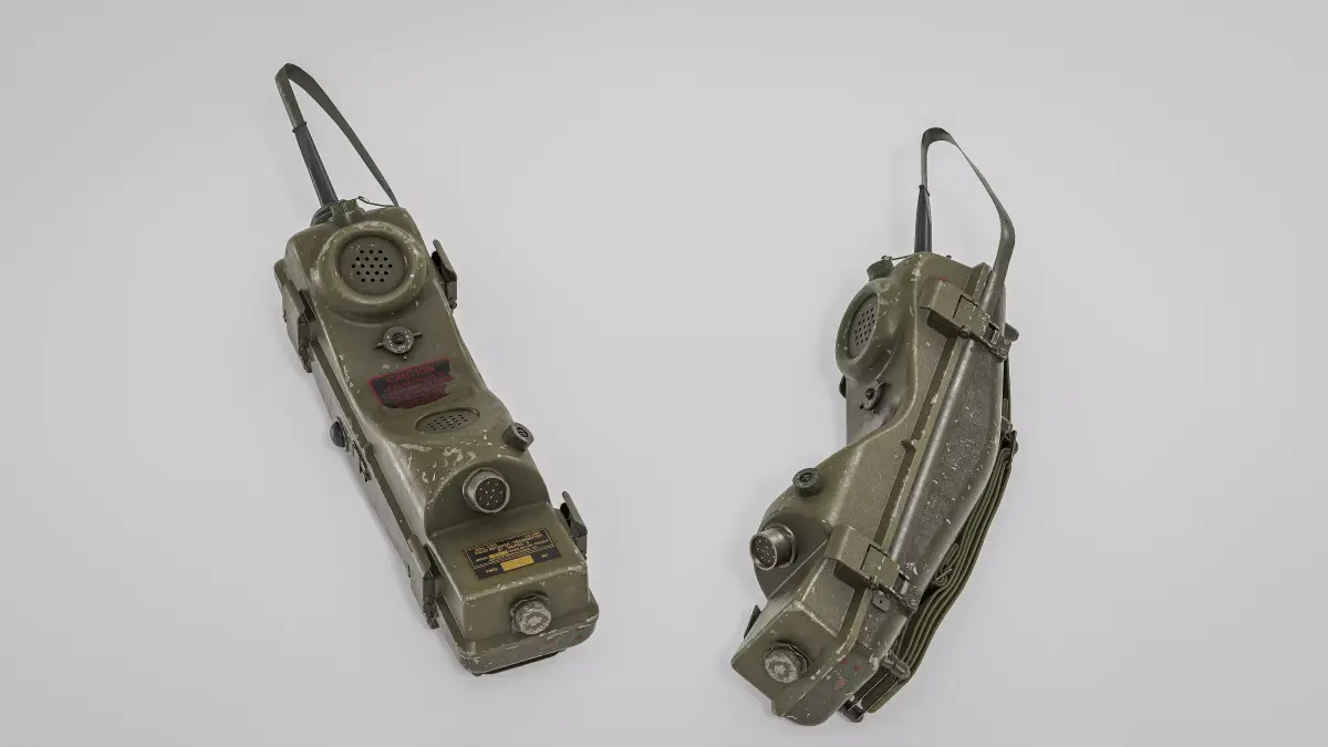 RT-196 PRC-6 Radio Low-poly 3D model