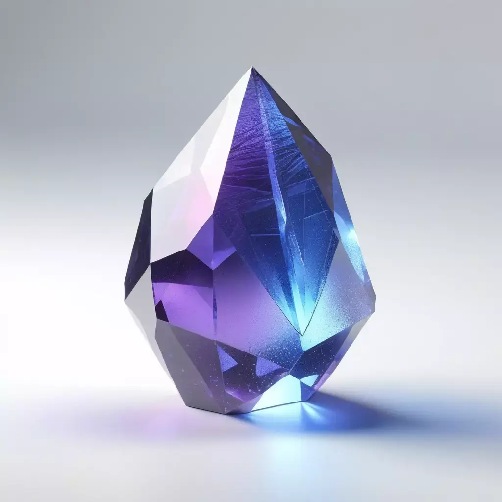 Fantasy Mana Crystal Gem 3D model