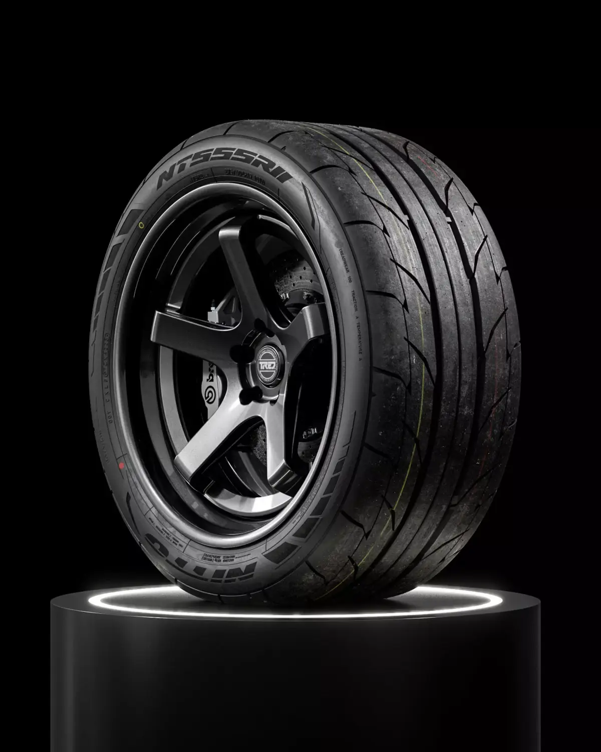 Nitto NT555 R2 275 40 R19 101W 3D model