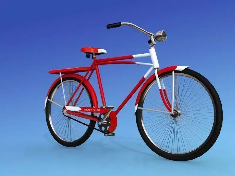 1955 Mens Bicycle  3D model