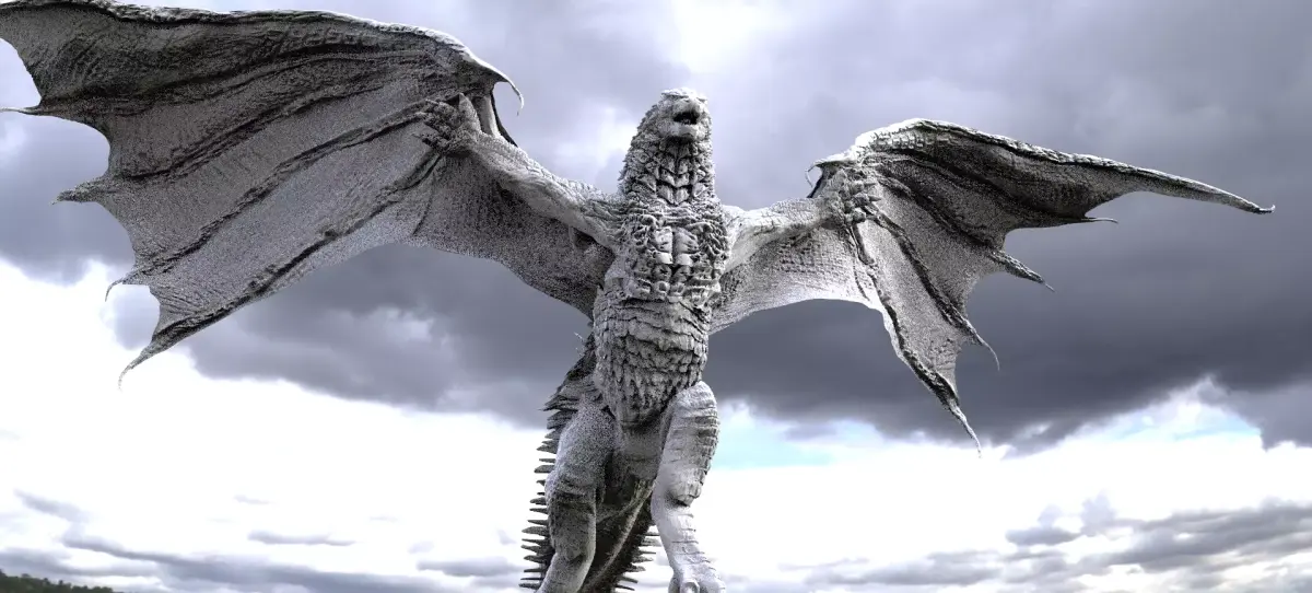 Drake God Lizard 2 3D model