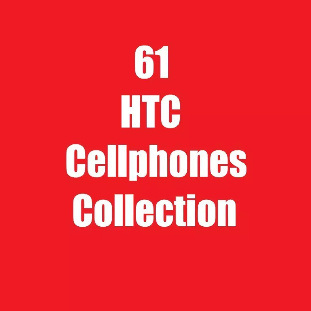 61 HTC Cellphones Collection 3D model