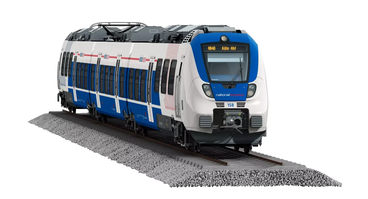 Bombardier TALENT 2 National Express 3D model