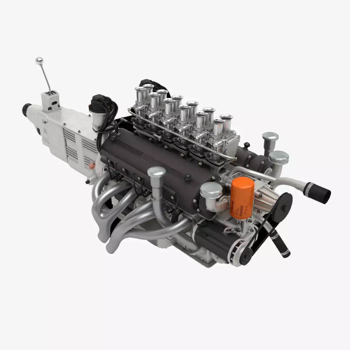 Ferrari Colombo 250 Engine - 3 liter 3D model