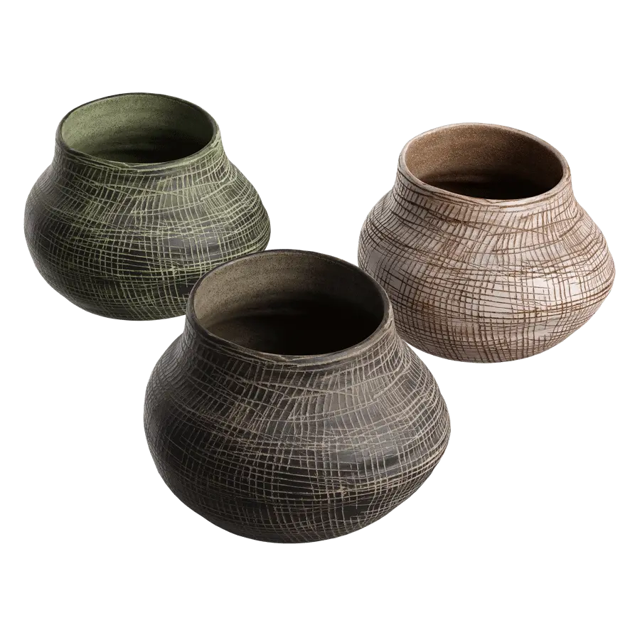  Etched Stoneware Vase Models  purchase