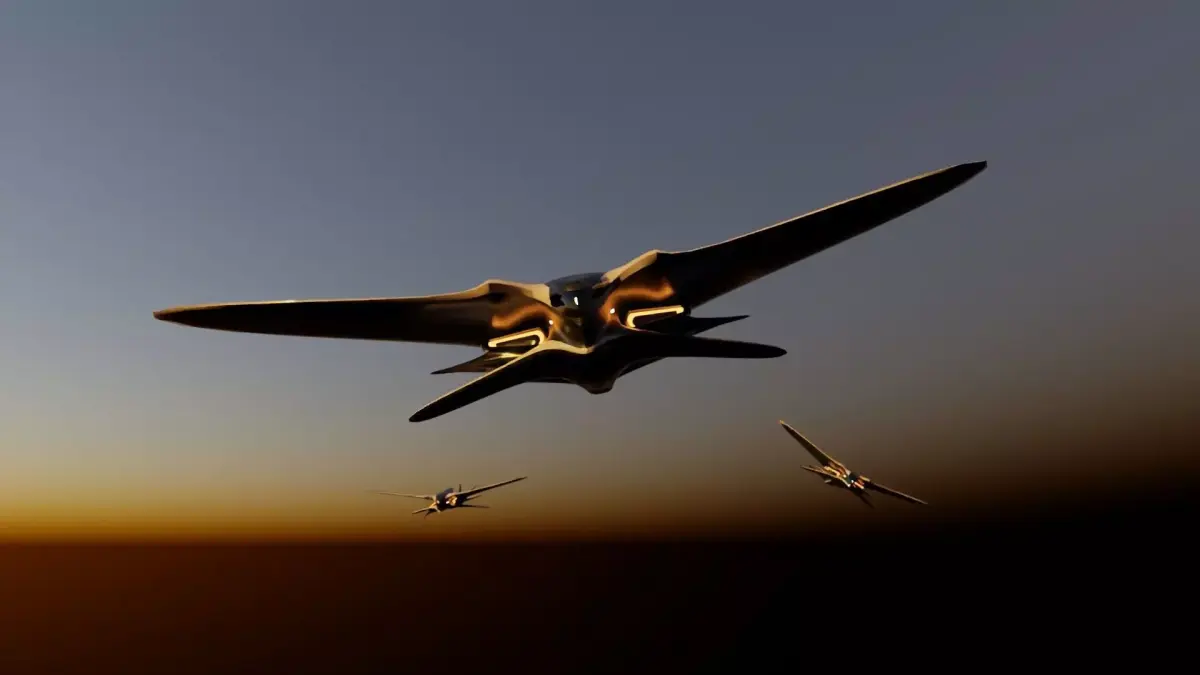 Spy Jet  Low-poly 3D model