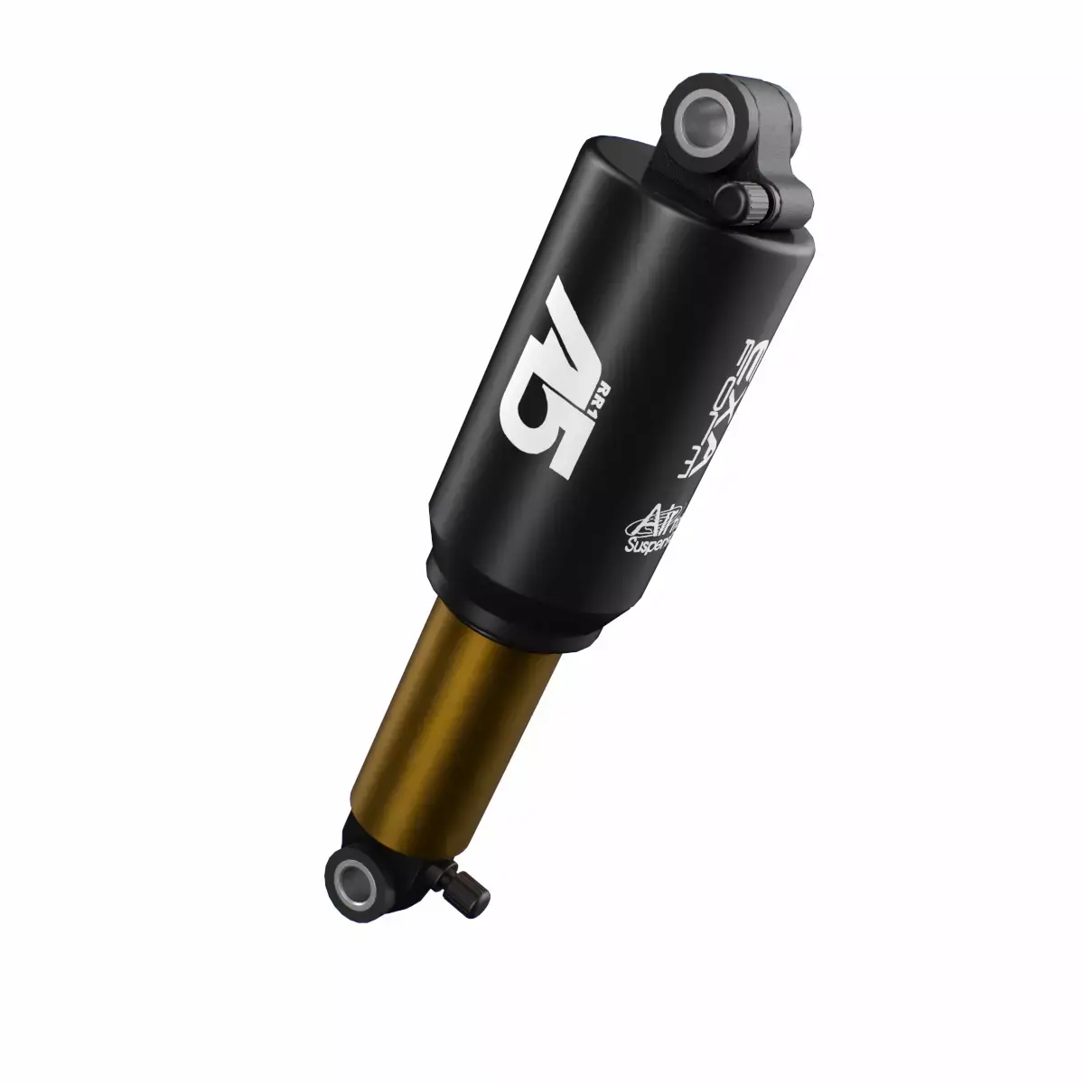 A5 MTB rear shock bronze 3D model