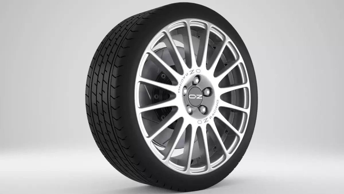 Oz Racing Turismo Rim 3D model