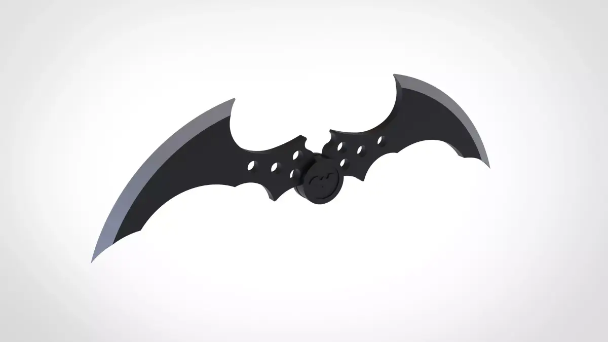 Batarang from the Video Game Batman Arkham City 3D print model