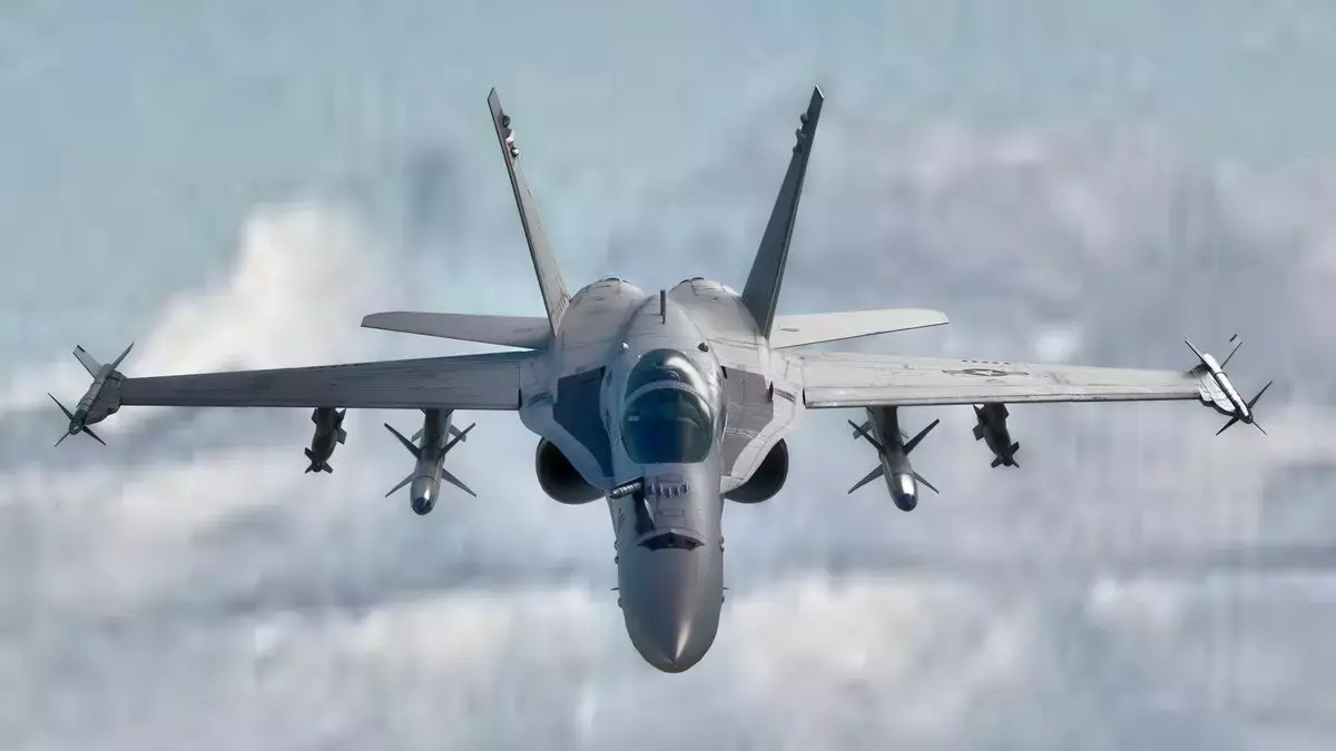F18 Hornet with cocpit High Quality Changeable decal and text Free 3D model