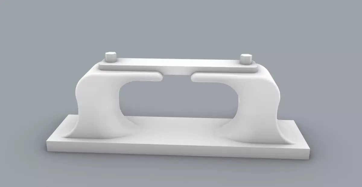 Fairlead 1 Low-poly 3D model